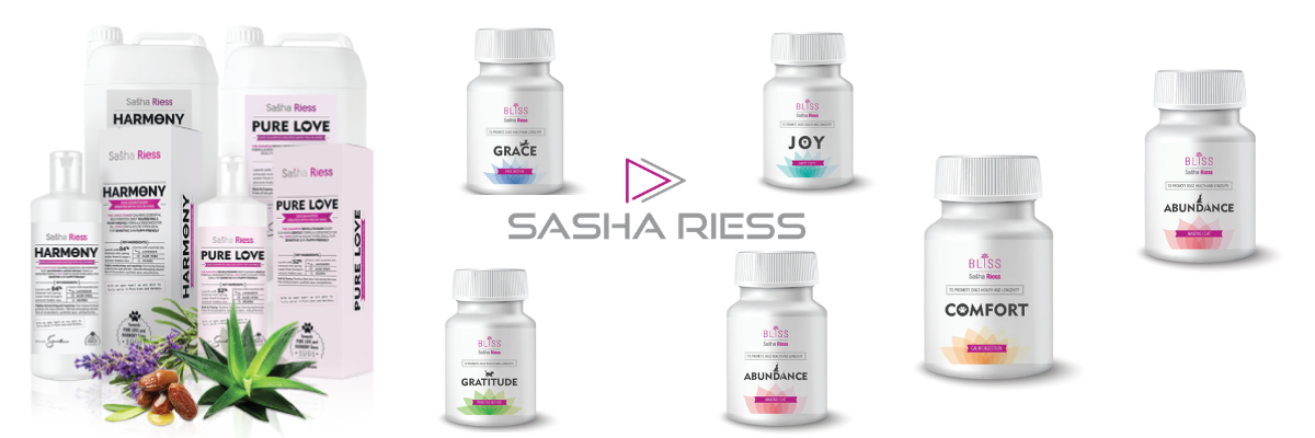 Sasha Riess Pure Love and Harmony prirodna nega za pse